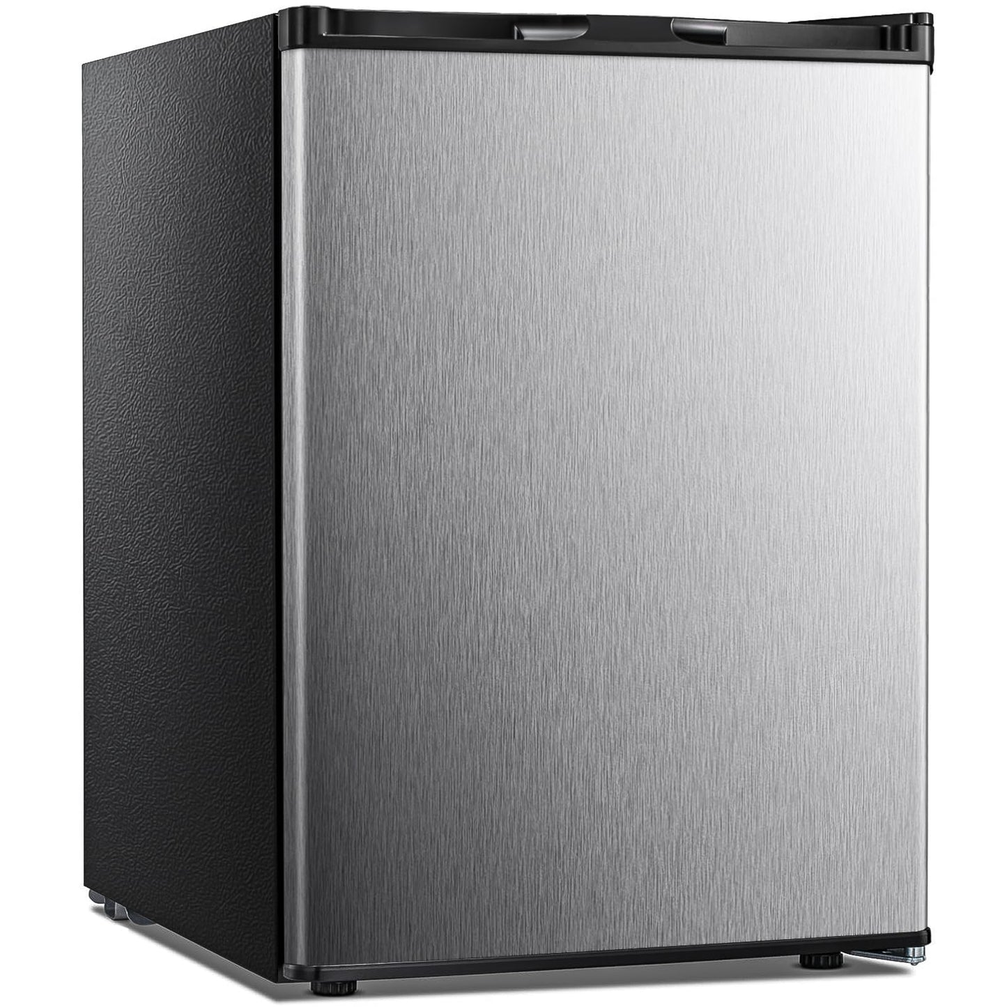 Congelador vertical Kismile, minicongelador de 3.0 pies cúbicos con puerta reversible simple 