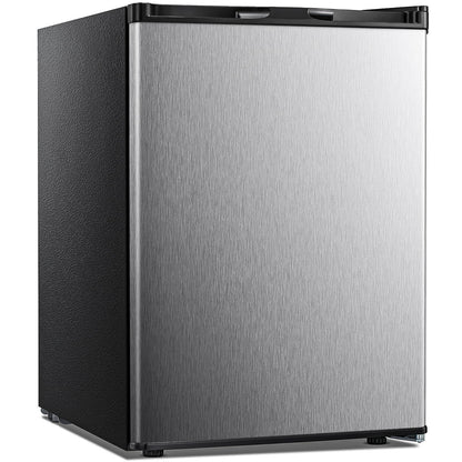 Congelador vertical Kismile, minicongelador de 3.0 pies cúbicos con puerta reversible simple 