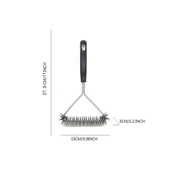 BBQ Grill Brush and Scraper Kit Stainless Steel