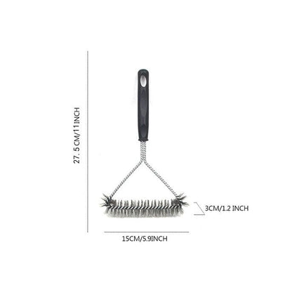 BBQ Grill Brush and Scraper Kit Stainless Steel