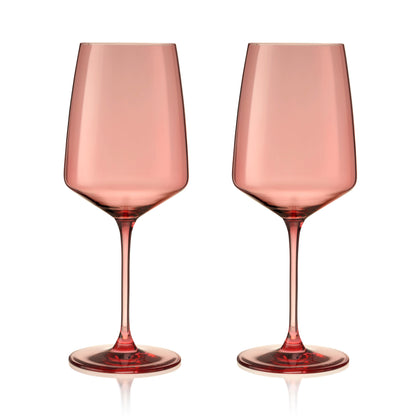 Luxury Pomelo Crystal Wine Glasses and Stemware