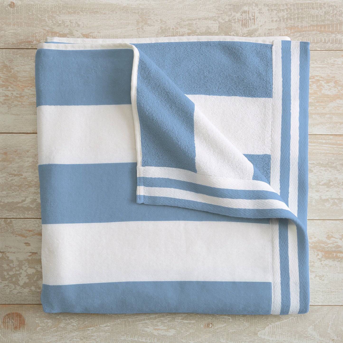 Striped Cabana Beach Towel and Soft Pastel Colors