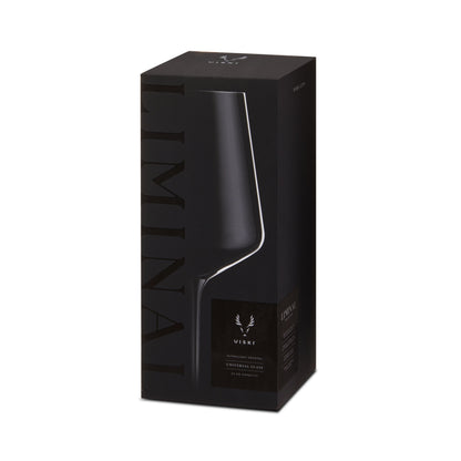 Liminal Universal Wine Glass box by Viski, black packaging with sleek glass silhouette on Tampa Home & Garden Store