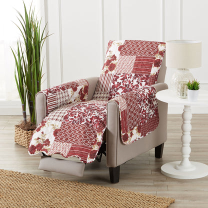 Reversible Floral Patchwork Furniture Cover