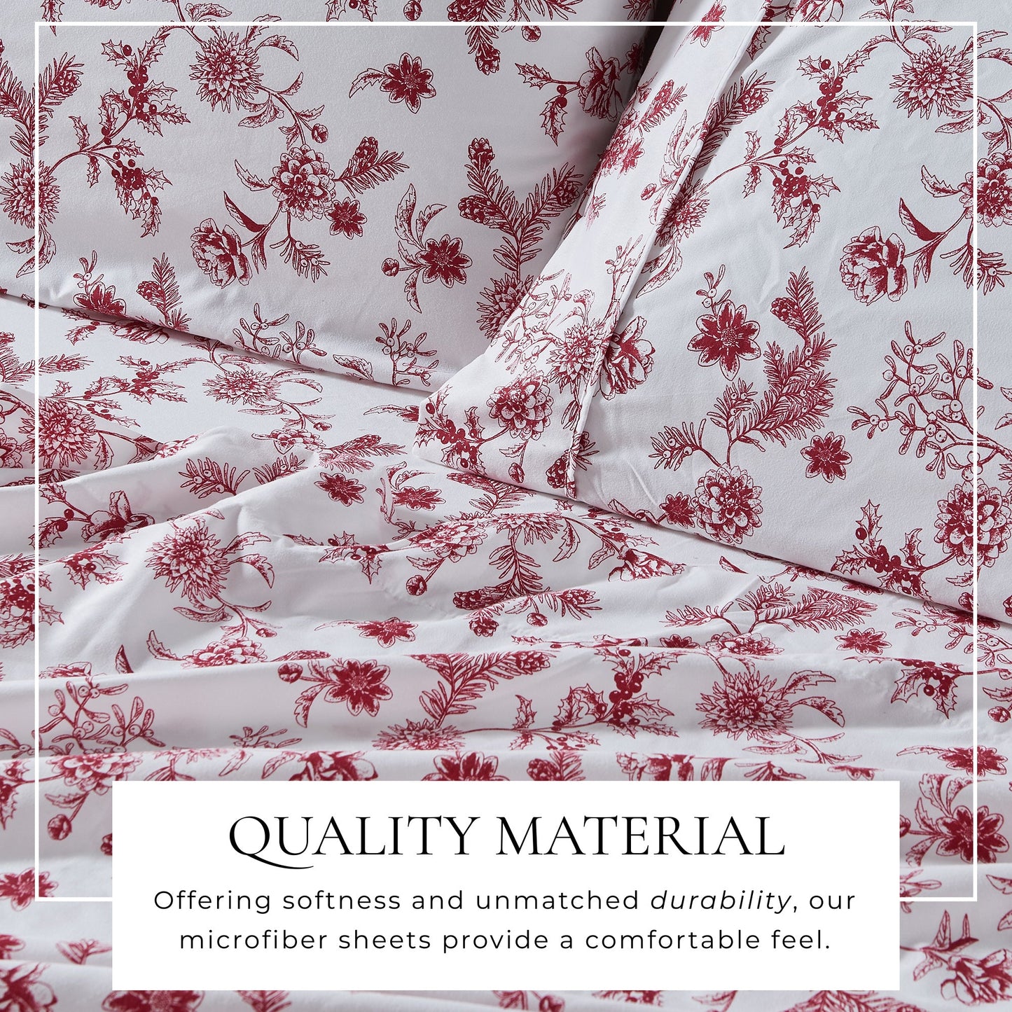 Watercolor Floral Sheet Set and a Pillowcase