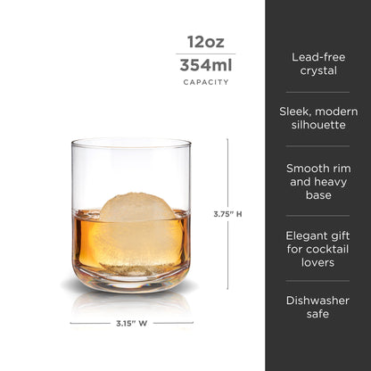 Fine Lead Free Crystal Tumblers and a Glass Set