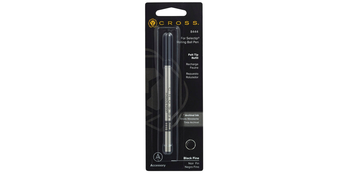 Cross Porous-Point felt-tip refill for Selectip pens, black, fine on Tampa Home & Garden Store