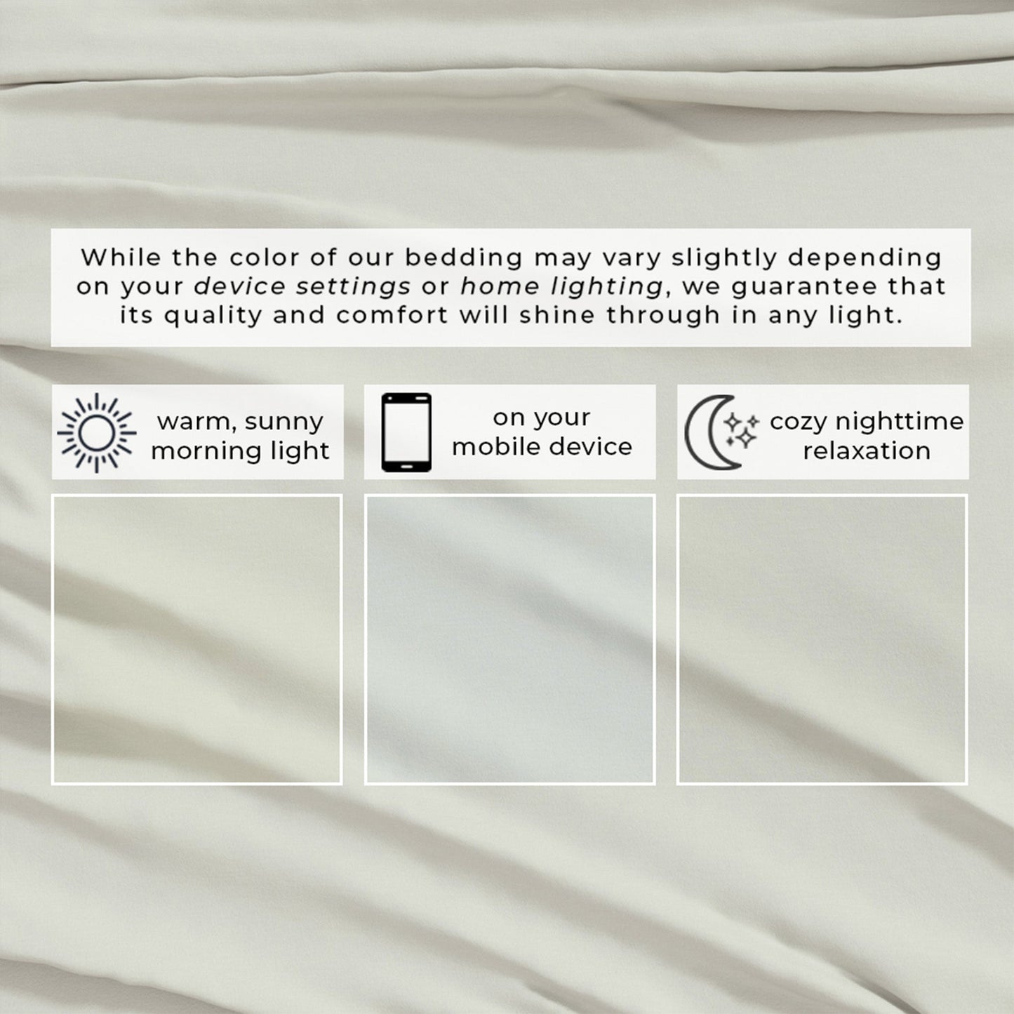 Heathered Jersey and Cotton Blend Bed Sheets