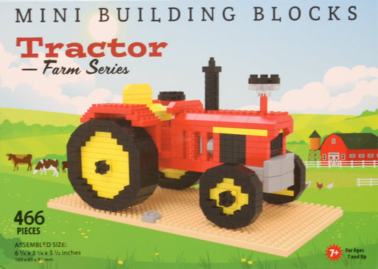 Minibloques de construcción - Serie Granja - Tractor