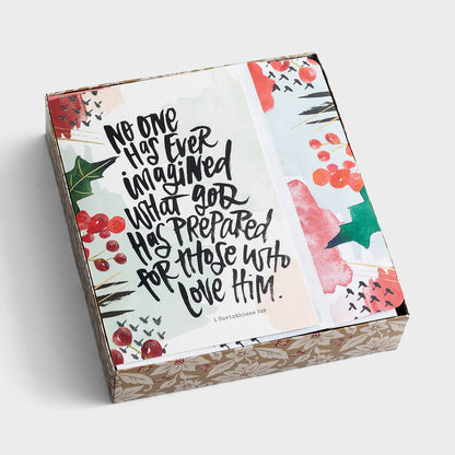 Katygirl - Personne ne l'a jamais imaginé - Coffret de 18 cartes de Noël