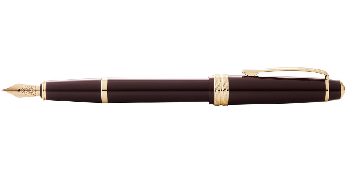 Bailey Burgundy Resin Fountain Pen with gold accents by Cross on Tampa Home & Garden Store on Tampa Home & Garden Store