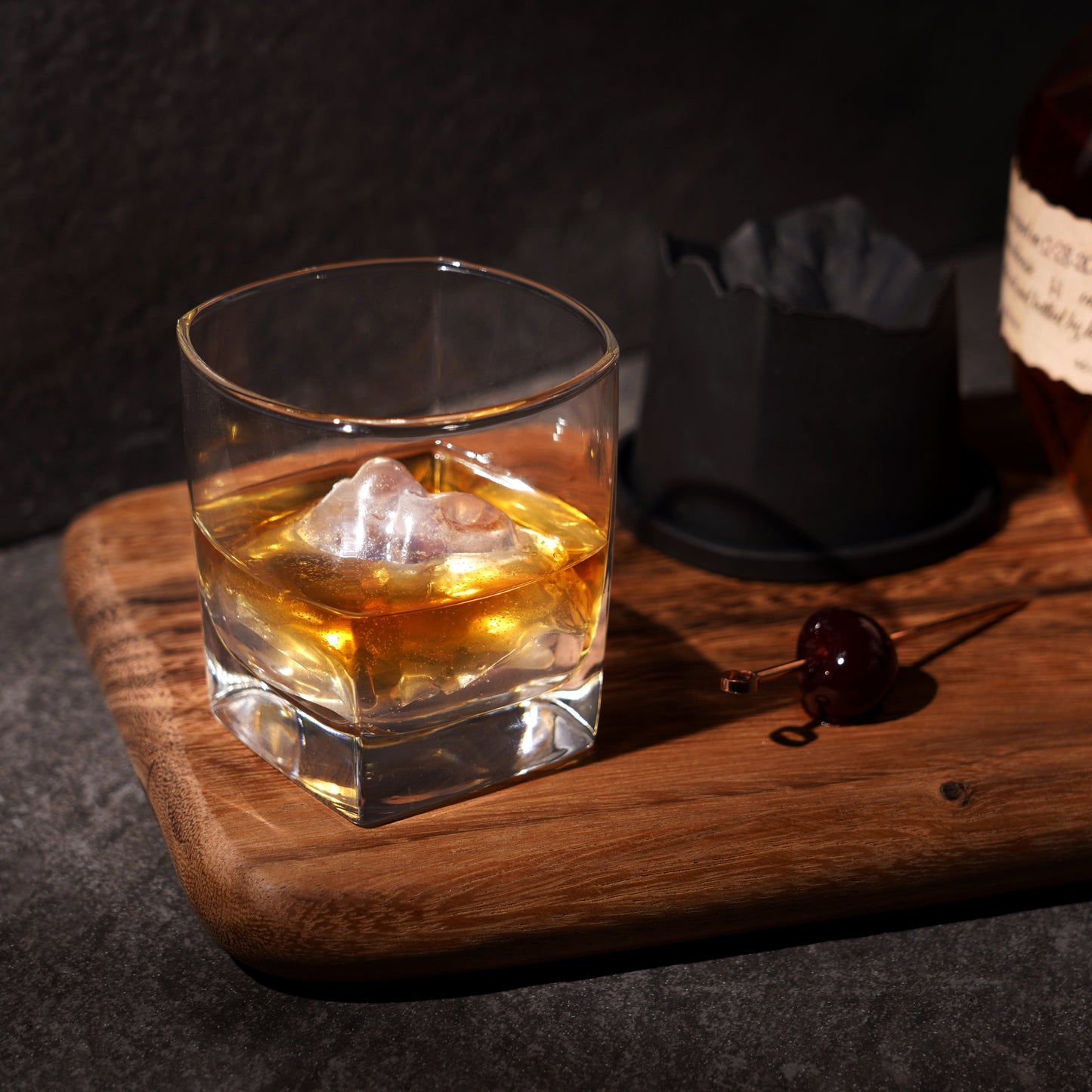 Mountain Silicone Ice Mold and Glass Set