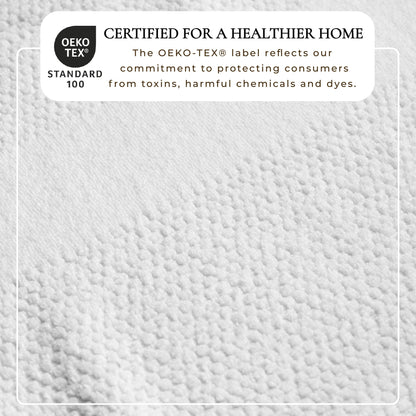 Pure Cotton Woven Bath Towel Set and a Soft Feel