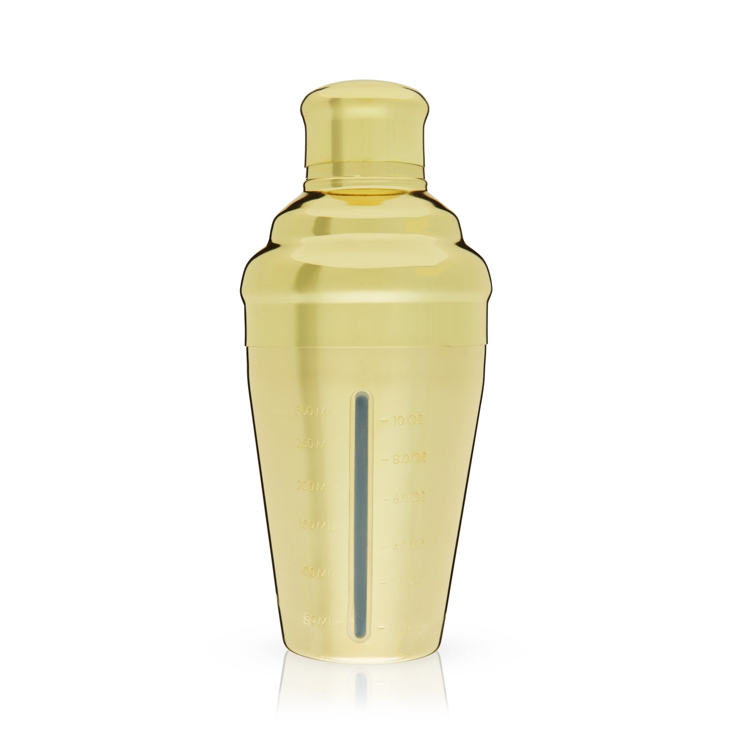 Gold and Measured Cocktail Shaker for Bartending