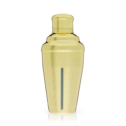 Gold and Measured Cocktail Shaker for Bartending