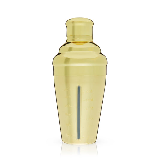 Gold and Measured Cocktail Shaker for Bartending