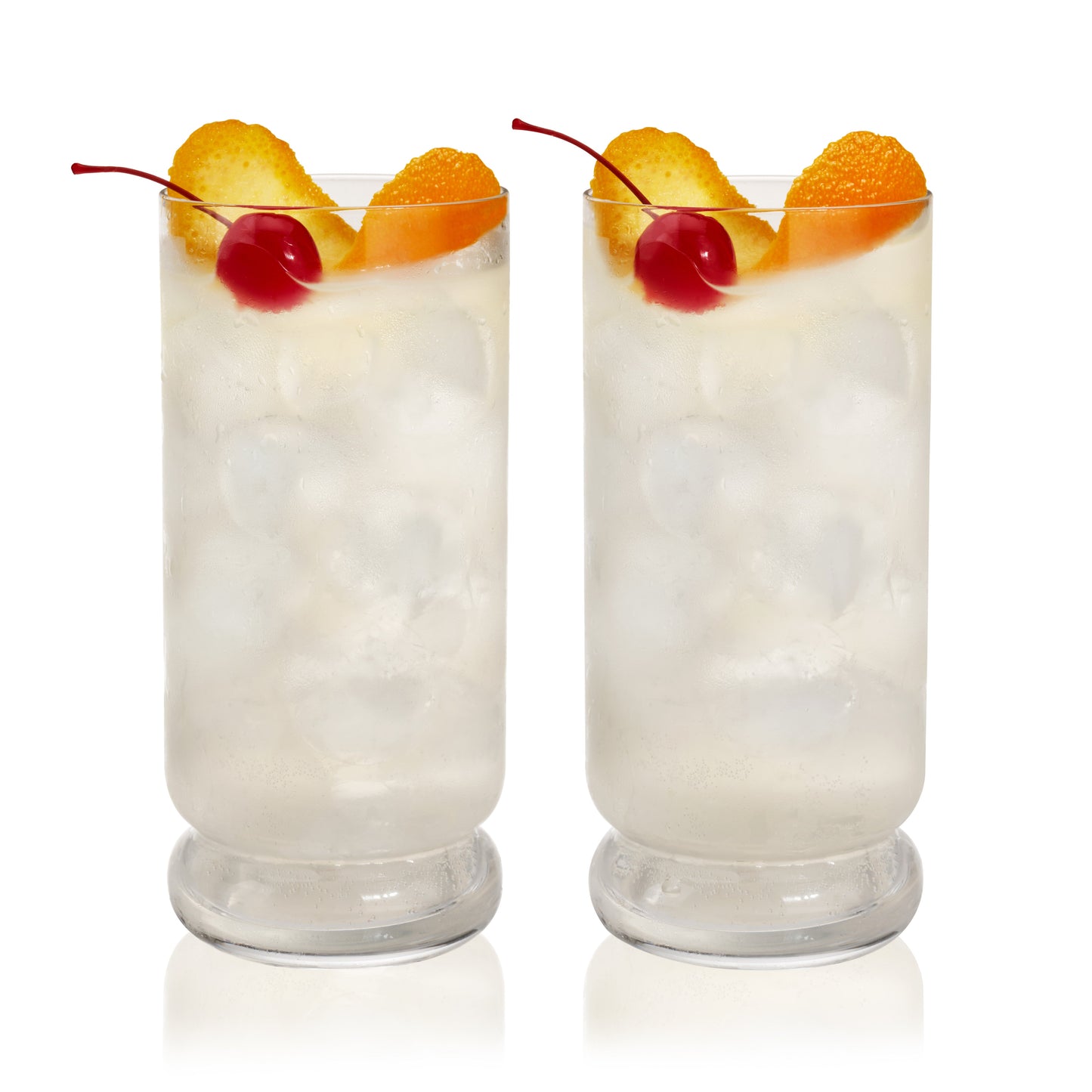 Mercury Crystal Highball Glasses Set of Two