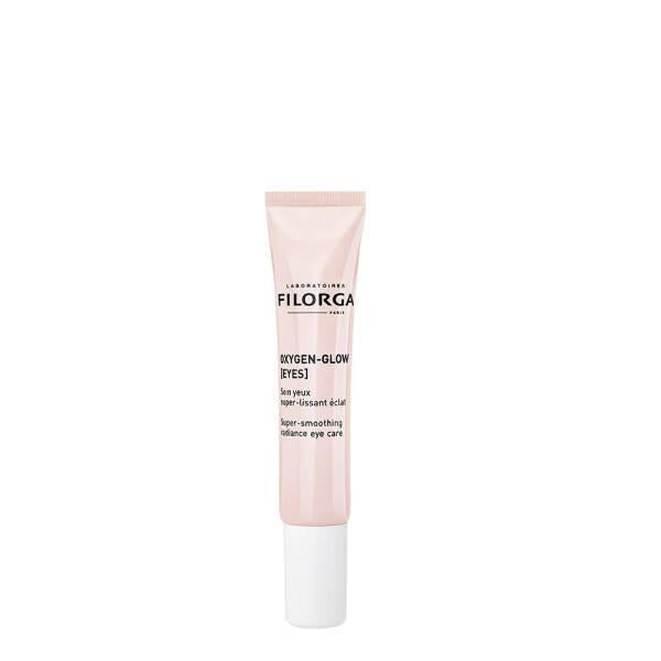 Filorga Oxygen-Glow Eye Cream pink tube, hyaluronic acid formula for dark circles on Tampa Home & Garden Store