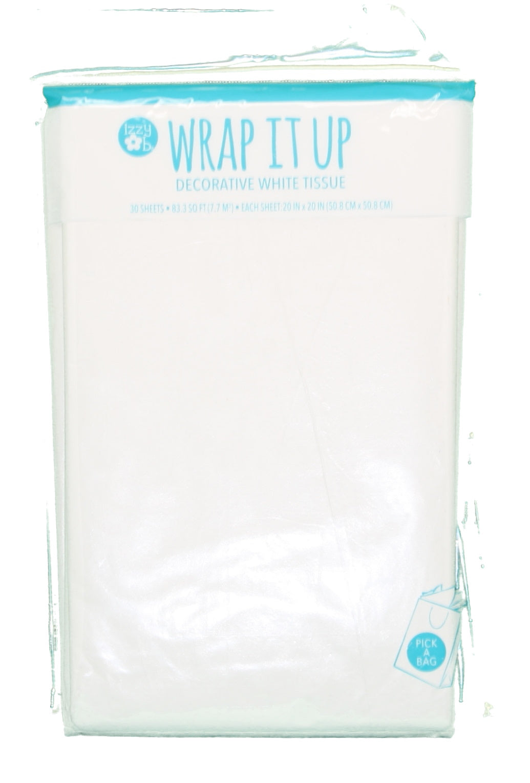 White Tissue Pack - 30 Sheets - 20x20