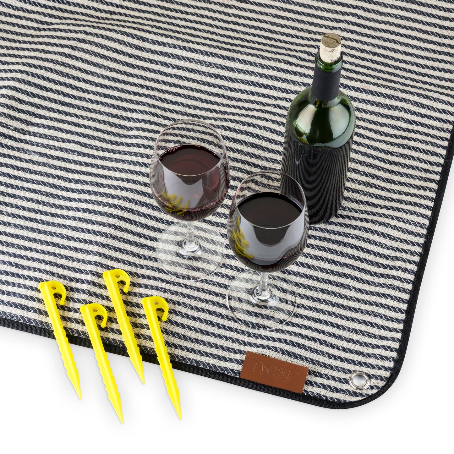 Waterproof Picnic Blanket and Leather Carrier