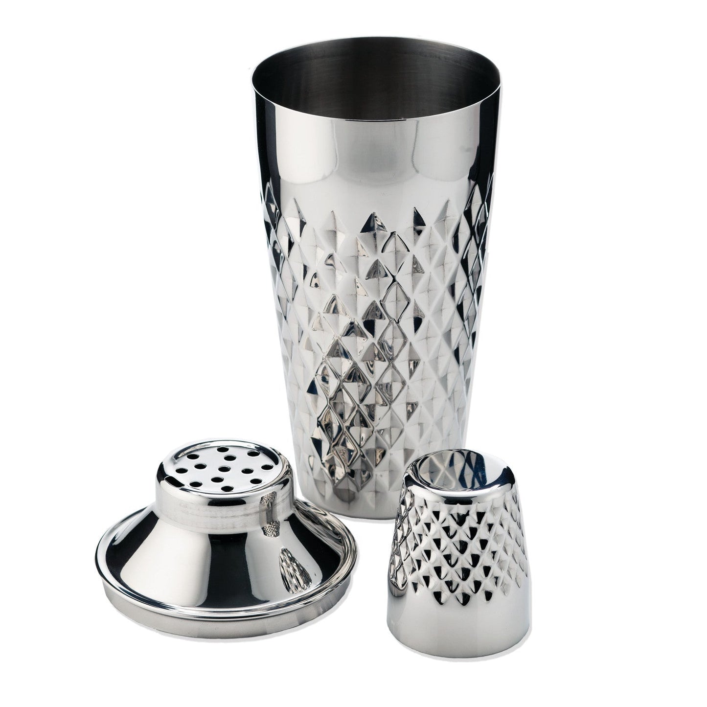 Irving 25 Oz Diamond Hammered Bar Shaker