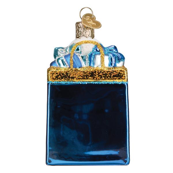 Adorno de cristal de feliz Hanukkah