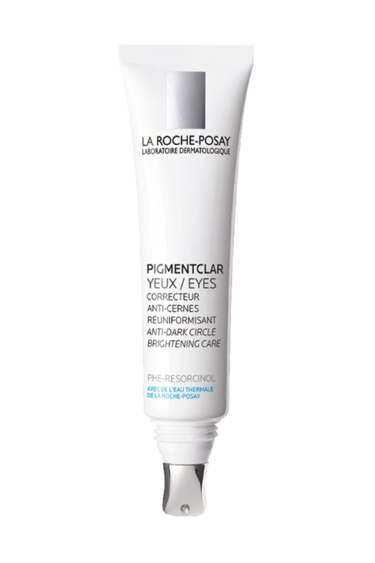 Pigmentclar Eye Area Care Cream tube by La Roche-Posay, white 15 ml skin care on Tampa Home & Garden Store