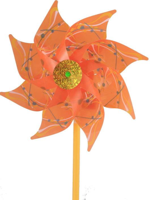 PVC Pinwheel - Orange Dragonflies - Tampa Home & Garden Store