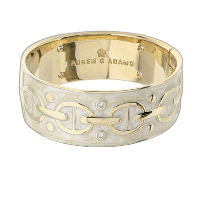 Laguna Links Classic Bangle and Gold Plating