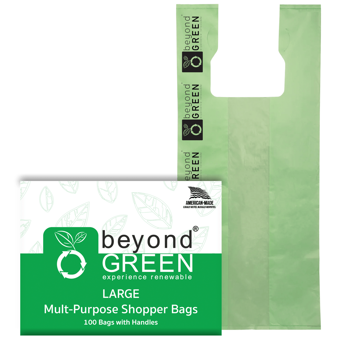 Sacs cabas multi-usages beyondGREEN – Fabriqués aux États-Unis, résistants aux déchirures et étanches