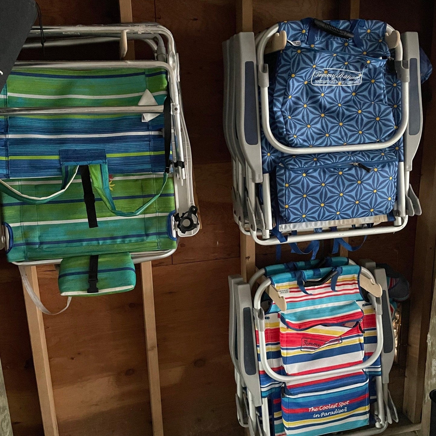 Rangement pour chaises de jardin – Support de rangement pour chaises de jardin