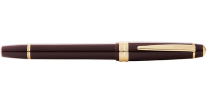 Bailey Light polished burgundy resin fountain pen with gold-tone trim and fine nib Cross on Tampa Home & Garden Store