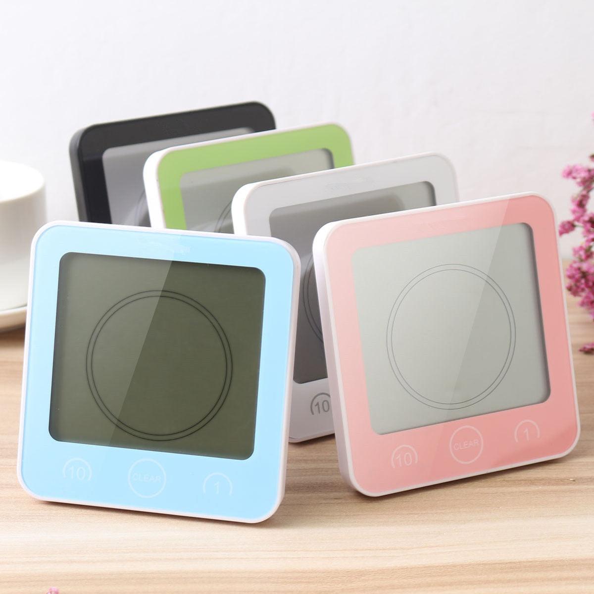 LCD waterproof bathroom clock timer by Stevvex five pastel color alarms on Tampa Home & Garden Store