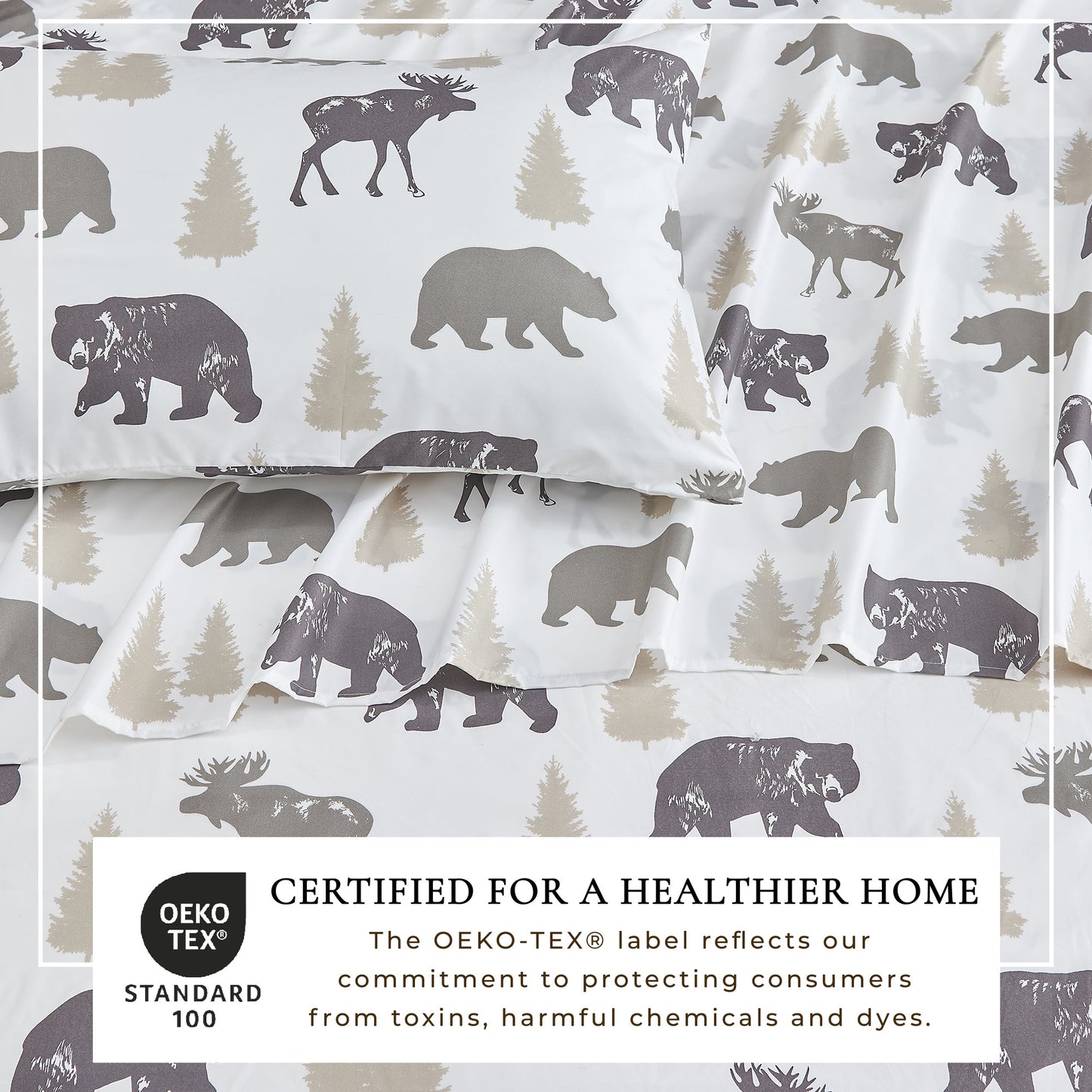 Lodge Printed Sheet Set and the Rustic Print