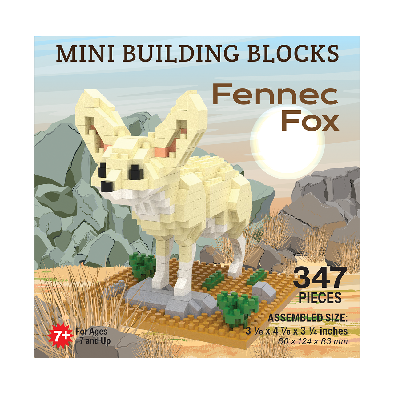 Minibloques de construcción - Zorro fénec