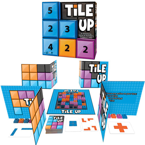Tile Up - A Tantalizing game of Numbers Shapes and Tiles - Tampa Home & Garden Store