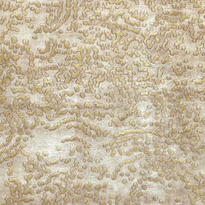 Pensacola Tan Wool & Viscose Rug by Boutique Rugs, tan with gold abstract pattern clearance on Tampa Home & Garden Store