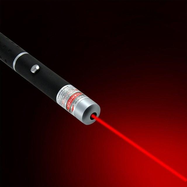 Stevvex LED laser cat toy pen with red beam, indoor interactive pet toy on Tampa Home & Garden Store