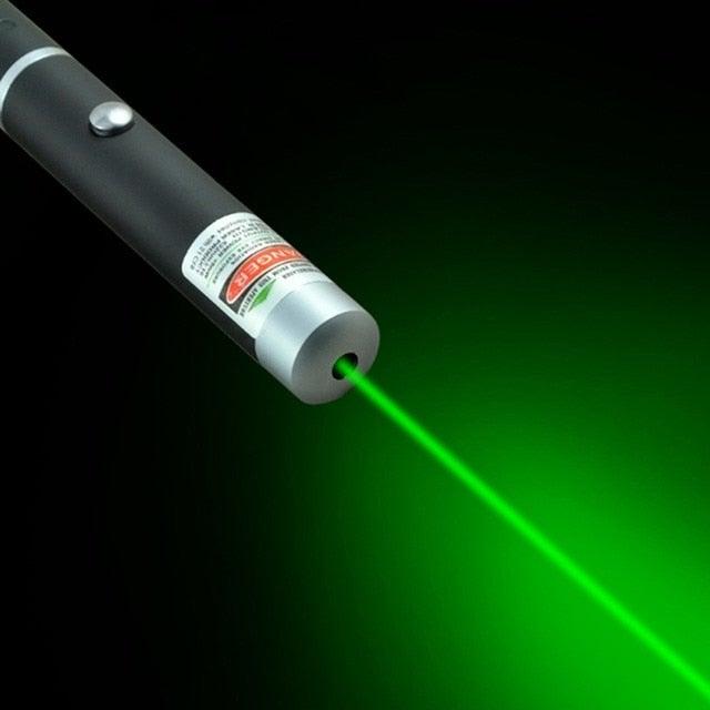 Stevvex LED laser cat toy pen pointer with bright green beam for indoor play on Tampa Home & Garden Store