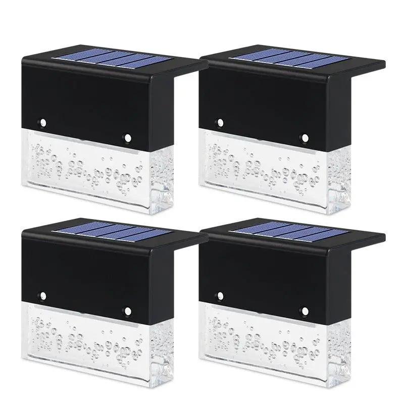 Led Solar Fence Light Outdoor Garden Decor Lamp