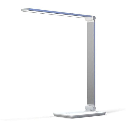 Stevvex LED desk lamp ST125160AYU with foldable rotatable arm and blue light bar touch switch on Tampa Home & Garden Store