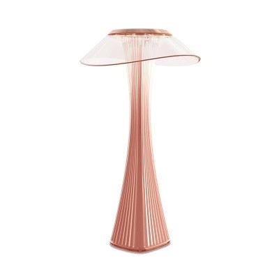 Stevvex LED table lamp pink rose gold USB charging touch dimmable bedside lamp on Tampa Home & Garden Store