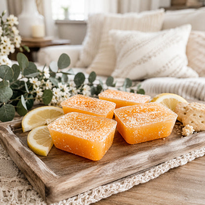 Lemon Shortbread Wax Melts XL Fresh Lemon Scent