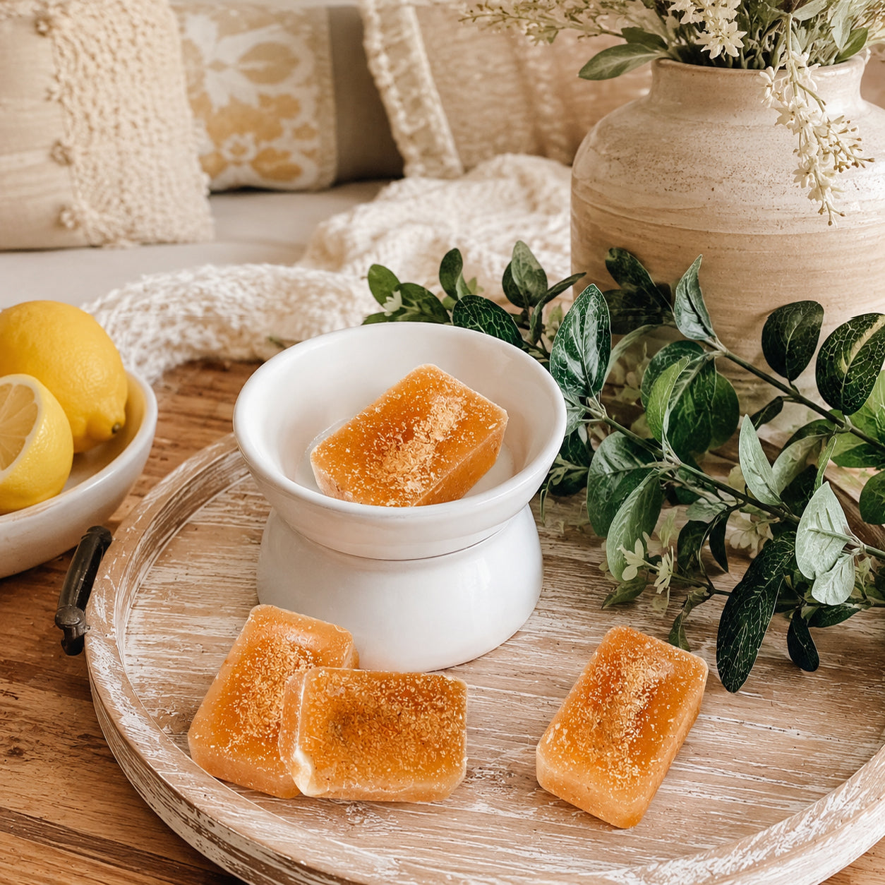 Lemon Shortbread Wax Melts XL Fresh Lemon Scent