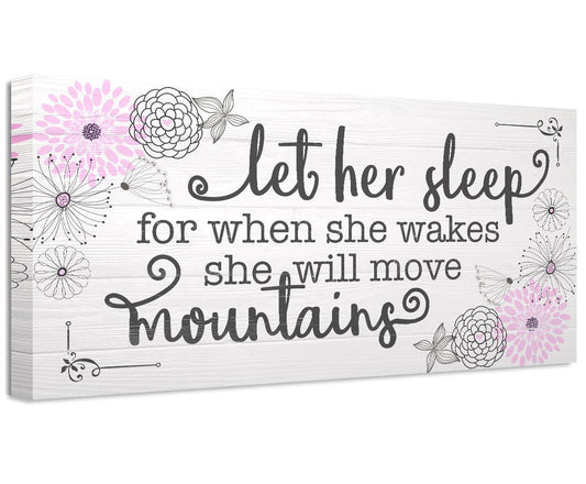 Let Her Sleep - Canvas - Tampa Home & Garden Store