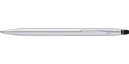 Click Chrome Ballpoint Pen by A.T. Cross, silver finish with clip retractable on Tampa Home & Garden Store