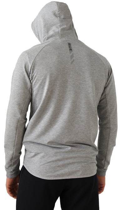All-Day Comfort Hooded Sweatshirt Slim Fit in heather gray by SCR Sportswear on Tampa Home & Garden Store