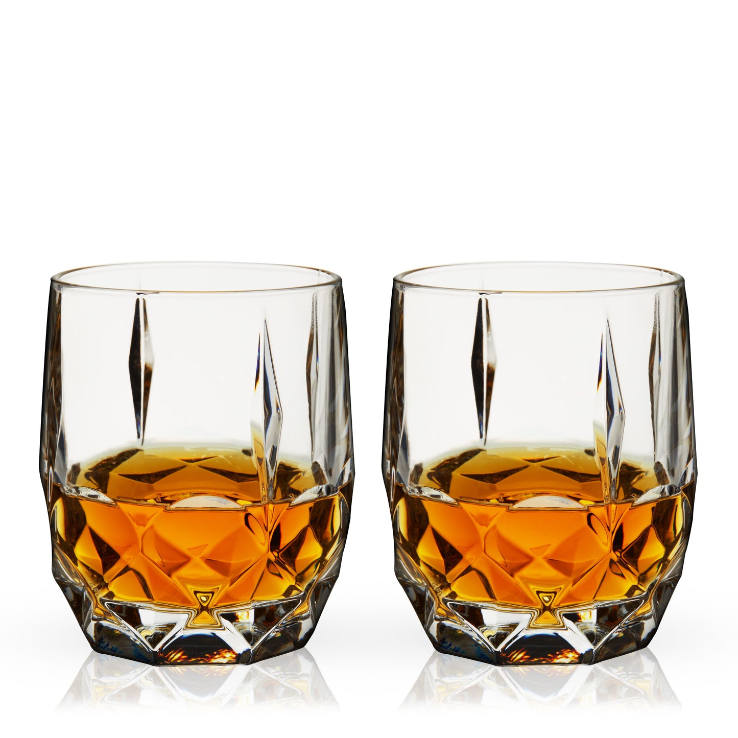 Bruno Crystal Cocktail Glasses and a Heavy Base