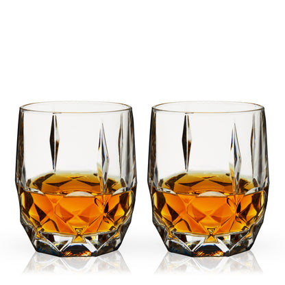 Bruno Crystal Cocktail Glasses and a Heavy Base