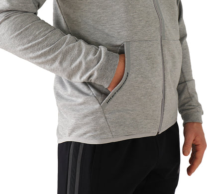 Premium Full Zip Hooded Sweatshirt and Slim Fit